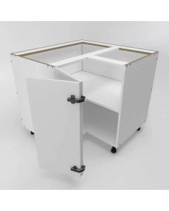 Poly Floor Corner 90 1x1 Door - Hinged Left