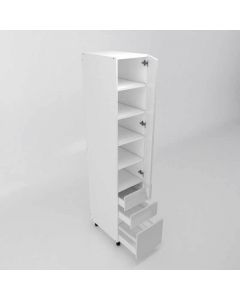 Melamine Pantry 1 Door and 3 Drawers