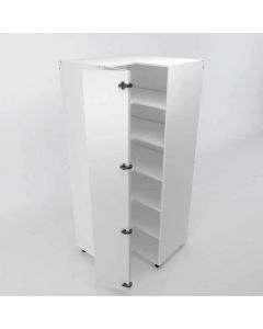 Melamine Pantry Corner 90 1x1 Door - Hinged Left