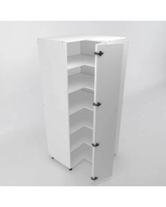 Melamine Pantry Corner 90 1x1 Door - Hinged Right